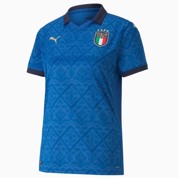 Women's 2020 EURO Italy Home Kit Soccer Jersey